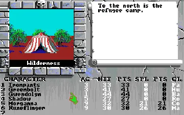 Bard's Tale III, The - Thief of Fate_Disk1 screen shot game playing